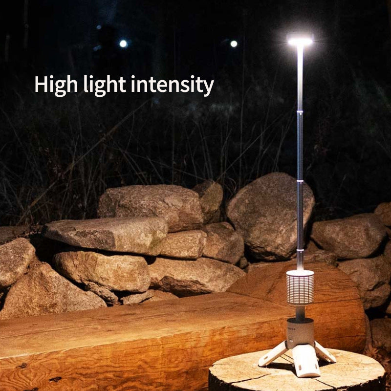 Illuminate Your Adventures with the Telescopic Camping Tripod Lantern