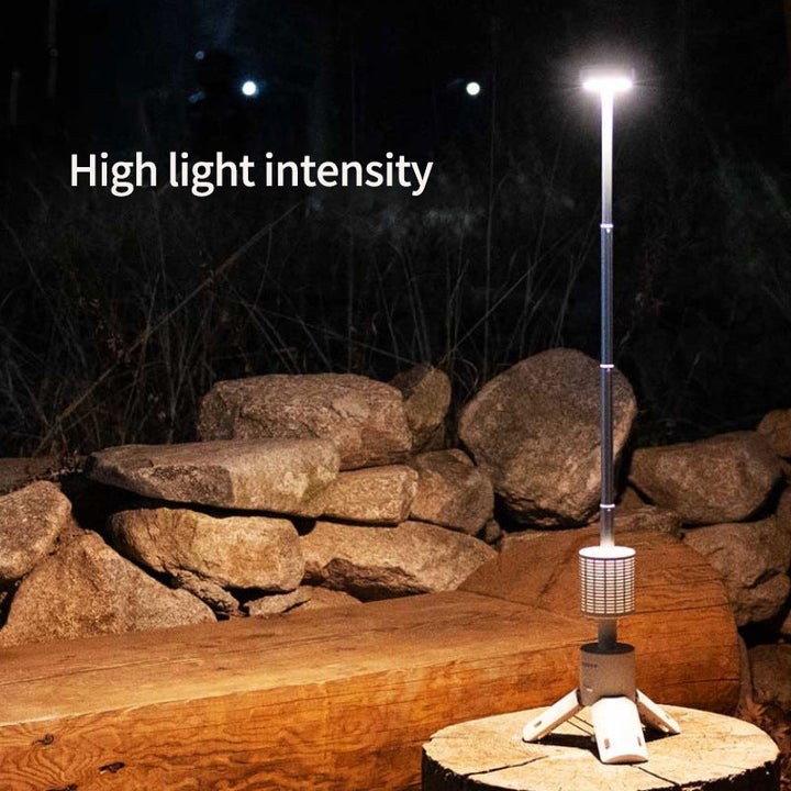 Illuminate Your Adventures with the Telescopic Camping Tripod Lantern