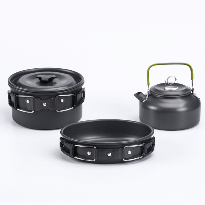 Your Ultimate Companion for Outdoor Cooking: Alumina Camping Cookware Set