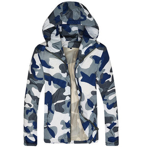 Men's Slim Fit Camouflage Jacket - The Perfect Blend of Style and Functionality