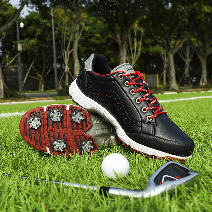 Elevate Your Game with the Plus Size Men's Spiked Golf Shoe