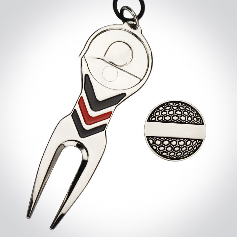 Enhance Your Golf Game with the Golf Divot Fork Ball Marker Tool