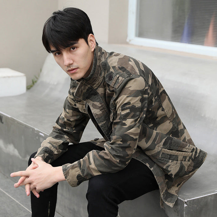 Men's Autumn Camouflage Work Jacket: Your Ultimate Companion for Style and Comfort