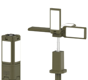 Illuminate Your Outdoor Adventures with the Folding Ultra-Long Battery Camping Lantern